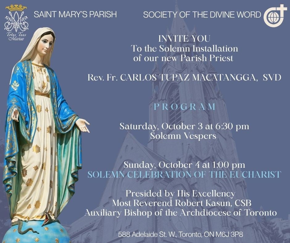 Solemn Installation - Fr. Carlos